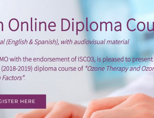 Fourth Online and bilingual (English & Spanish) Diploma Course of Ozone Therapy