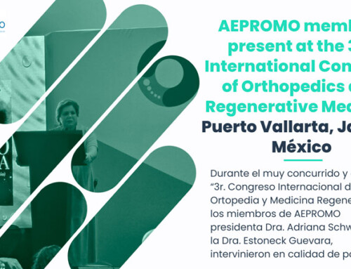 AEPROMO members present at the 3rd International Congress of Orthopedics and Regenerative Medicine Puerto Vallarta, Jalisco, Mexico. September 25-28, 2024